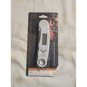 Thyme & Table Digital Meat Thermometer - DAMAGED PACKAGE - Stainless Steel